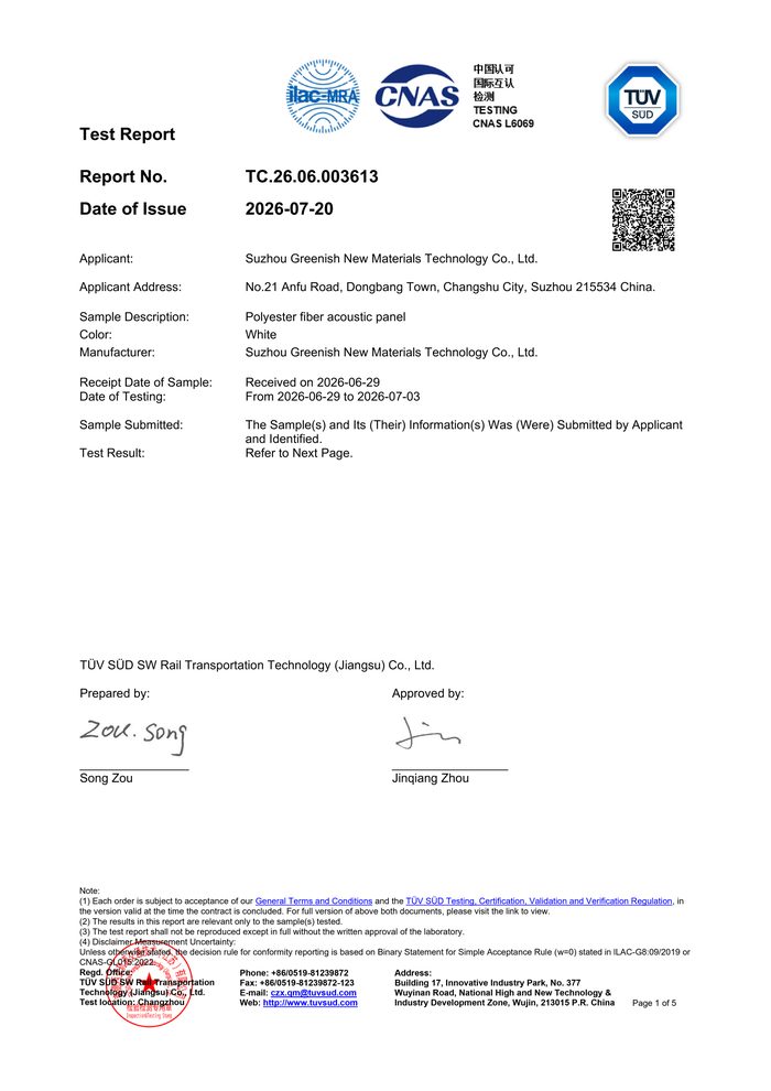 Test report TC.26.06.003613